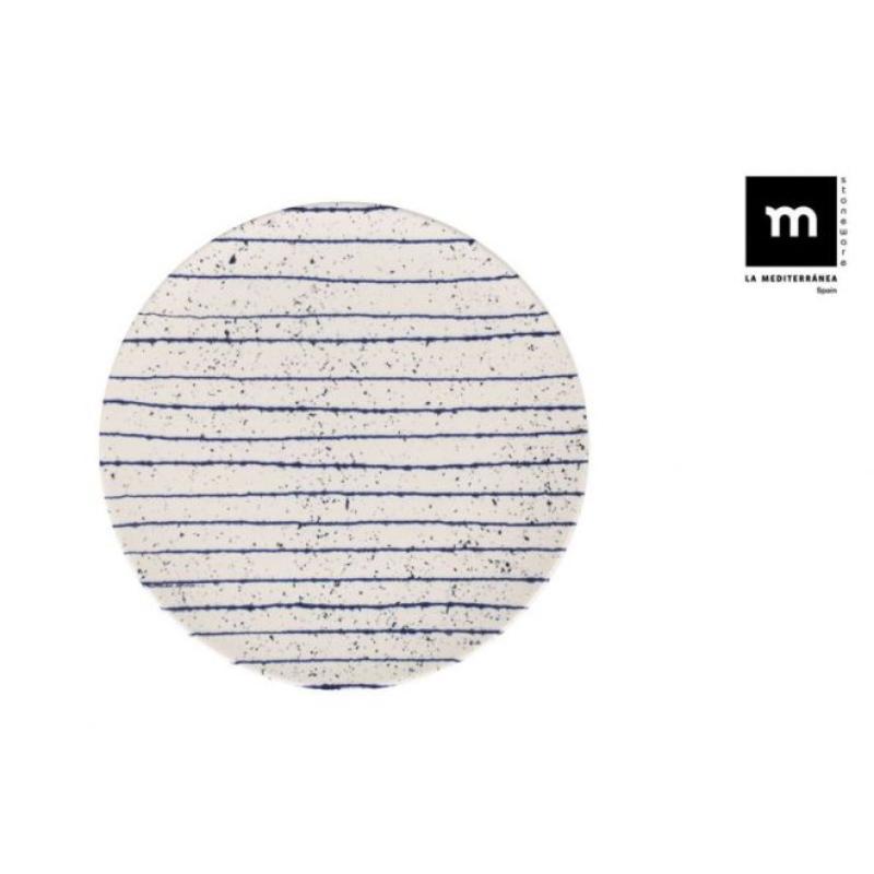 PLATO LLANO 26 CM ARAGO MONACO BRILLO