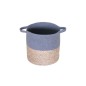 CESTA IND CUERDA RD NAT/GRIS 25*25 CM