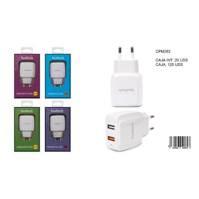 ENCHUFE DE PARED CLASICO KOOLTECH/263