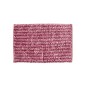 ALFOMBRA SHAGY ESTAMPADA 060X040 CM ROSA PALO 70