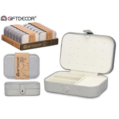 JOYERO RECTANGULAR GRIS