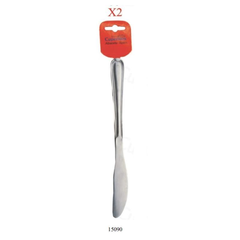 SET 2 CUCHILLOS MESA INOX SUPREME