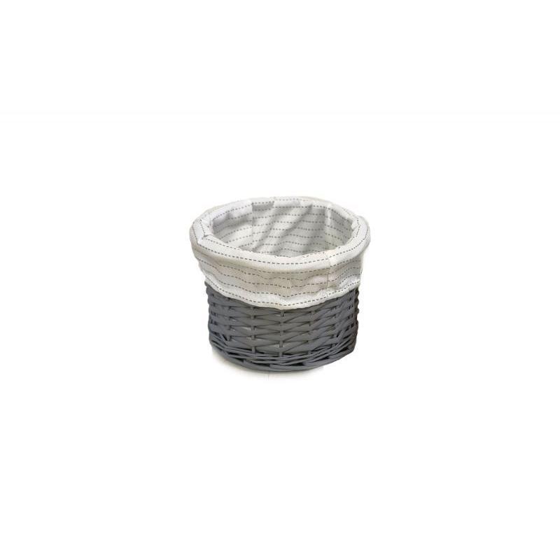 CESTA IND RED GR GRIS 19X13 CM