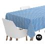 MANTEL DOTS AZUL BABY ROLLO 1.2X5 M 1 UD