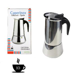 CAFETERA ACERO INOXIDABLE 10 TAZAS INDUCCION