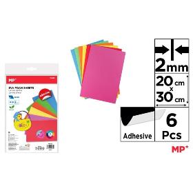 GOMA EVA CON ADH 6U 20X30 CM