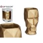 JARRON CARA 3D ORO