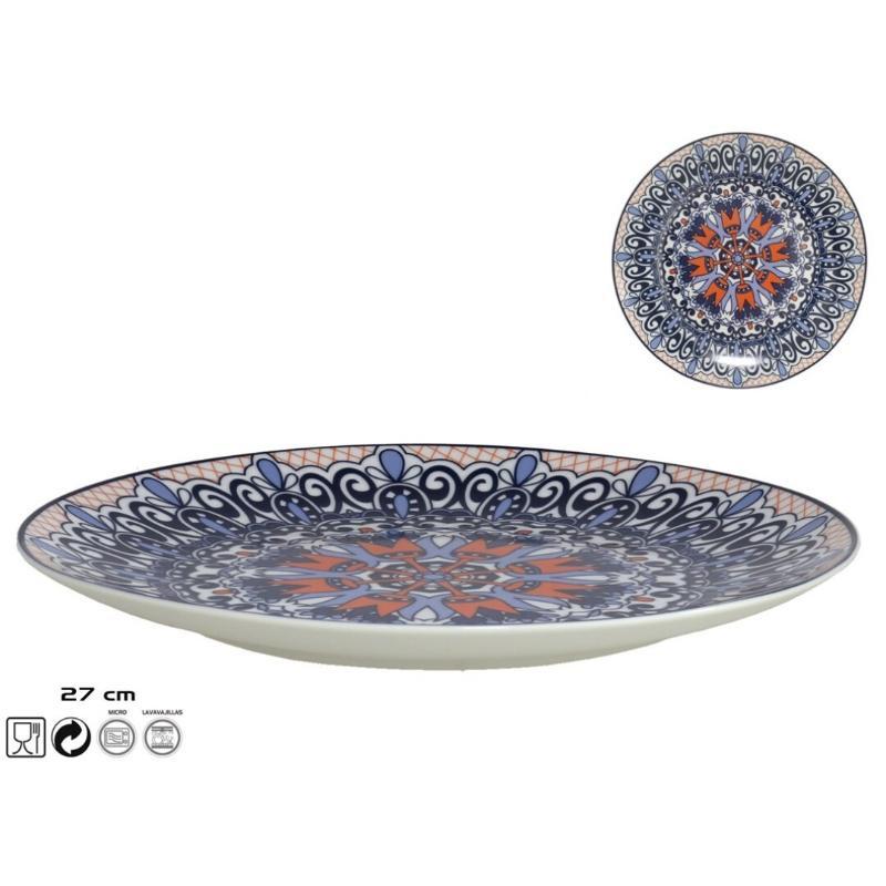 PLATO LLANO 27 CM PRAGA