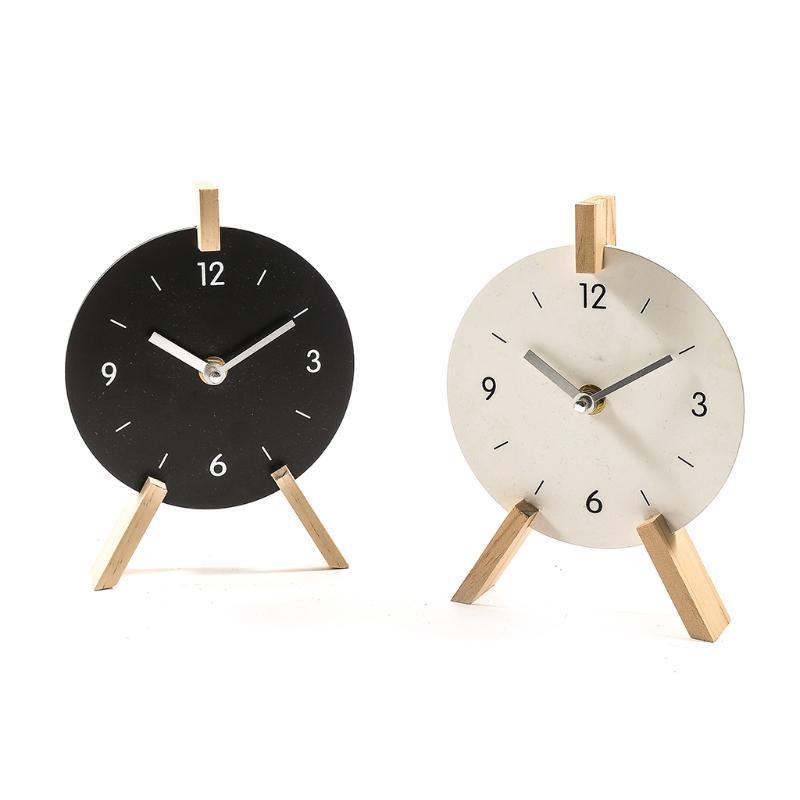 RELOJ MADERA 14X3.1X19.5 CM EN 2 COLOR SURT