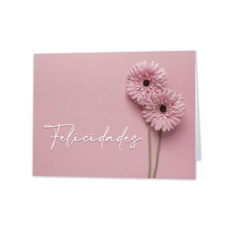 MINI CARD ROSA FELICIDADES