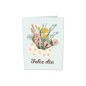 TARJETA CON SEMILLAS FELIZ DIA SOBRE