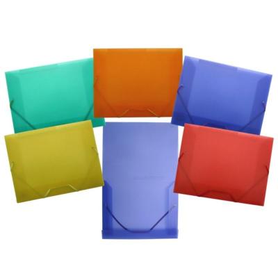 PP CARPETA GOMAS Y SOLAPAS A4 TRANSP