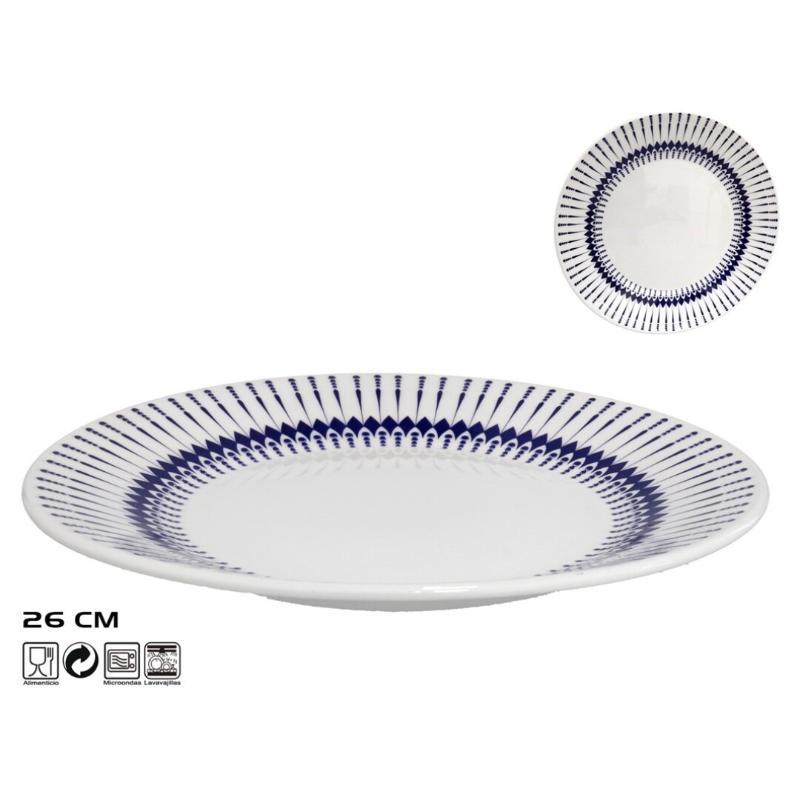 PLATO LLANO 26 CM COLB