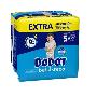 DODOT BEBE SECO EXTRA ABOSORCION TALLA 5+ 12-17 KG 56 UD