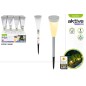 ESTACA LED JARDIN SOLAR 6/8 HORAS LUZ