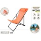TUMBONA MULITPOSICION 53X78X87.5 CM NARANJA