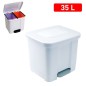 CUBO CON PEDAL BLANCO