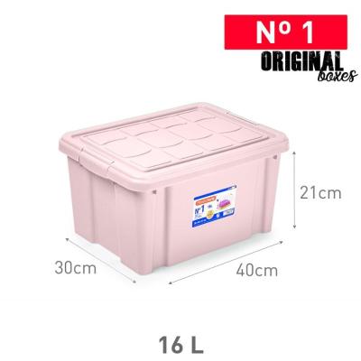 CAJA Nº1 COLOR 16 L ROSA PALO