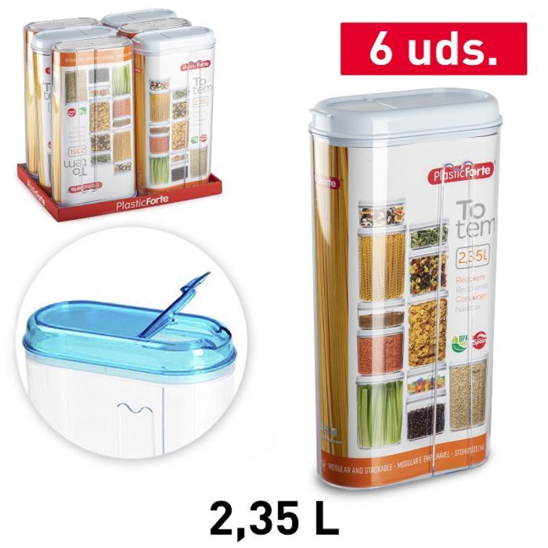 RECIPIENTE TOTEM 2.35 L PS BLANCO