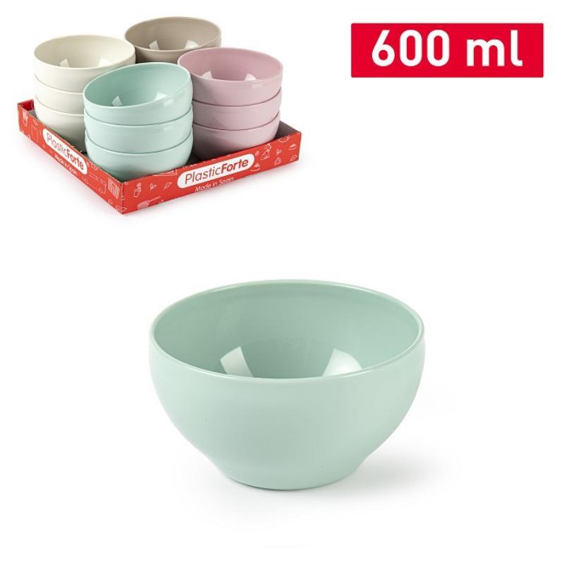 BOL STILO 13 CM 600 ML SURT VRM