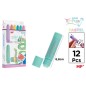 TEMPERA SOLIDA PASTEL 12 UDS