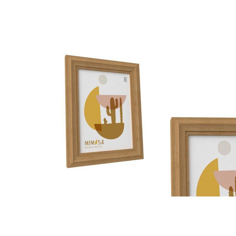 PORTAFOTO MDF MARRON 20X25 CM