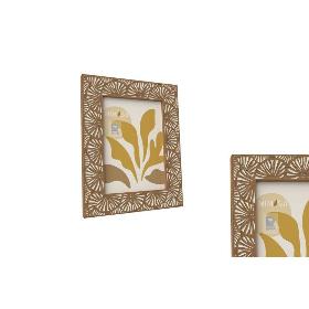 PORTAFOTO PVC MARRON 20*25 CM