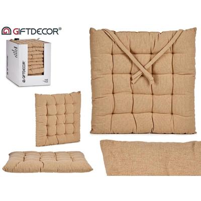COJIN SILLA LISO BEIGE