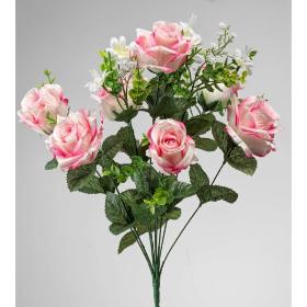 RAMO ROSA X9 48 CM ROSA