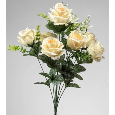 RAMO ROSA X9 48 CM BEIGE