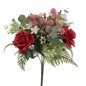 BOUQUET SILVESTRE ROSAS ROJO