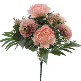 BOUQUET PEONIA MIX ROSA