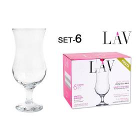 SET 6 COPAS COCKTAIL 460 CC FIESTA