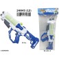 BOLSA PISTOLA AGUA ESPACIAL 49 CM 2 DISPAROS