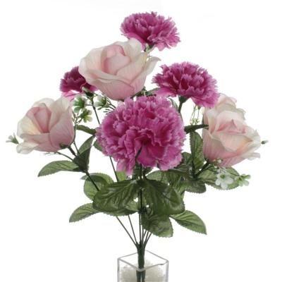 RAMO CAPULLOS CLAVEL ROSA