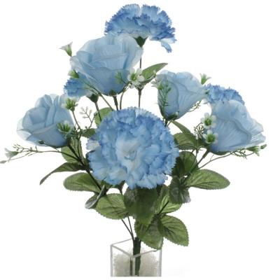 RAMO CAPULLOS CLAVEL AZUL