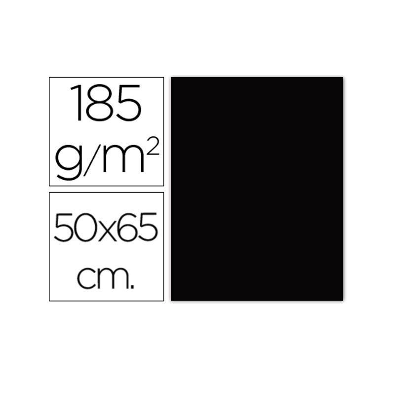 CARTULINA CANIRIS 50X65 185 G NEG 38