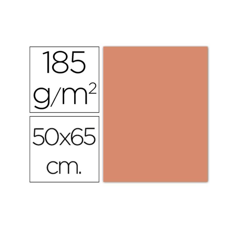 CARTULINA CANIRIS 50X65 185 G ROJO 84