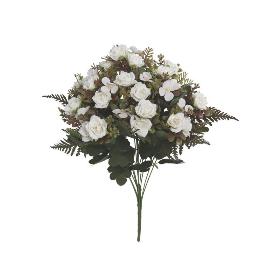 RAMO ROSITAS (A) X12 50 CM CREMA