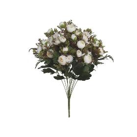 RAMO RANUNKULUS (A) X12 50 CM CREMA