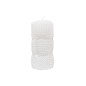 VELA DECORACION CILINDRICA F/ CUERDA BLANCO 7.3*15