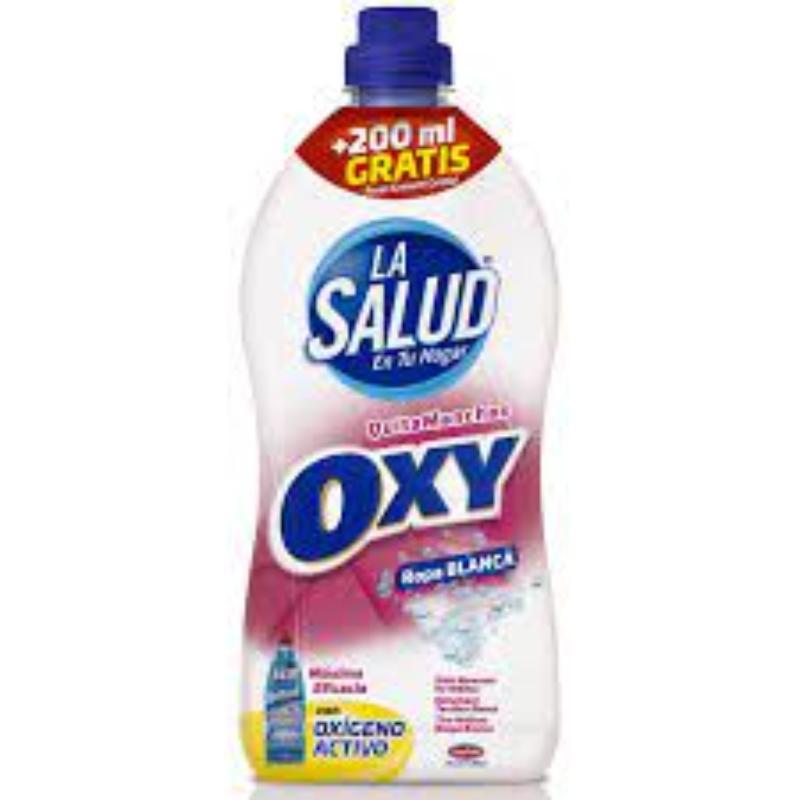 QUITAMANCHAS LA SALUD 1300+200 ML OXY ROPA BLANCA