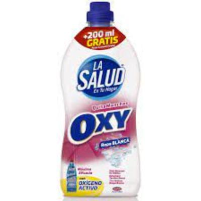 QUITAMANCHAS LA SALUD 1300+200 ML OXY ROPA BLANCA