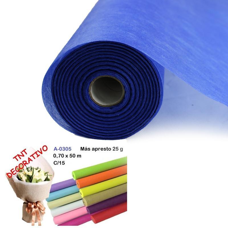 TNT, NON WOVEN 70 CM X 50 M AZUL