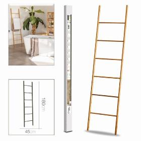ESCALERA BAMBU DECORATIVA 45X4X180 CM