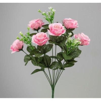 RAMO ROSA HOLLAND X 10 45 CM ROSA