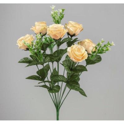 RAMO ROSA HOLLAND X 10 45 CM AMARILLO
