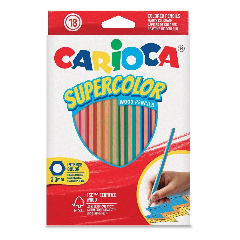 LAPICES SUPERCOLOR SCAT CARIOCA 18 UND