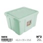 CAJA Nº2 NEW BOX PRESS 25 L VERDE