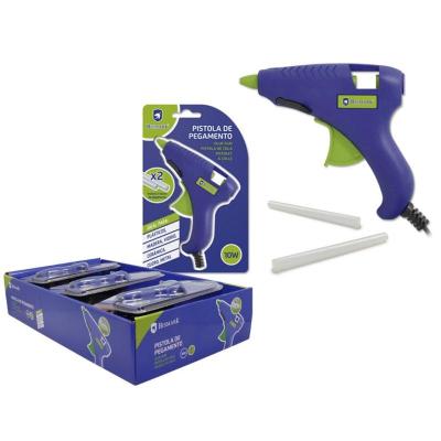 PISTOLA SILICONA 10 W + 2 RECAMBIOS